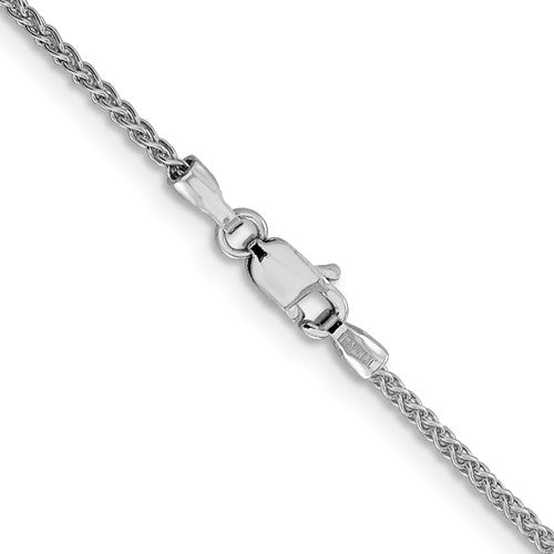 Leslies 14kt White Gold 1.5mm Wheat Chain
