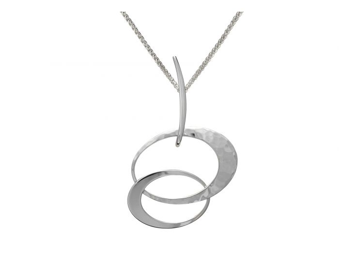 Ed Levin Silver Entwined Elegance Pendant