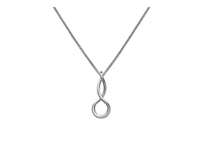 Ed Levin Sterling Silver Infinity Pendant