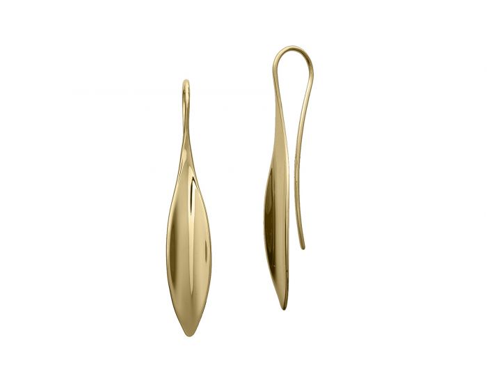 Ed Levin River Willow 14kt Gold Earrings