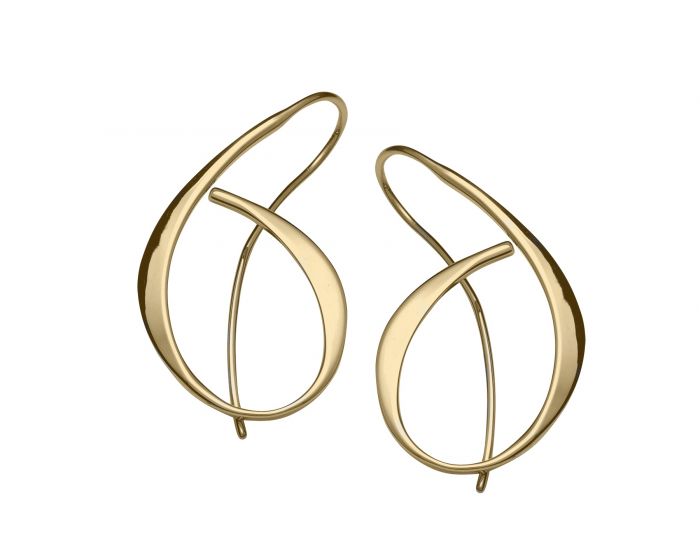 Ed Levin 14kt Gold Allegro Earrings