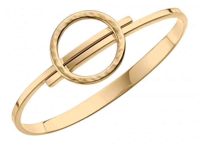 Ed Levin Tilt-A-Whirl Bracelet 14KT Gold Gemstone Bracelet