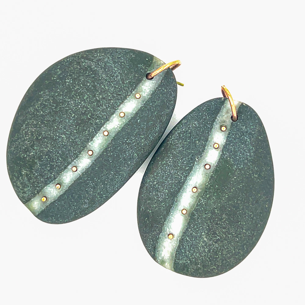 Maine Beach Stone Pendant