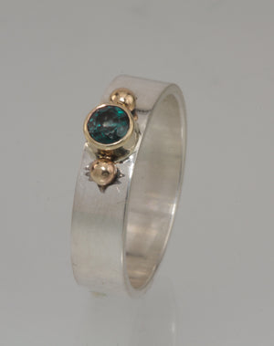 London Blue Topaz Sterlium Ring
