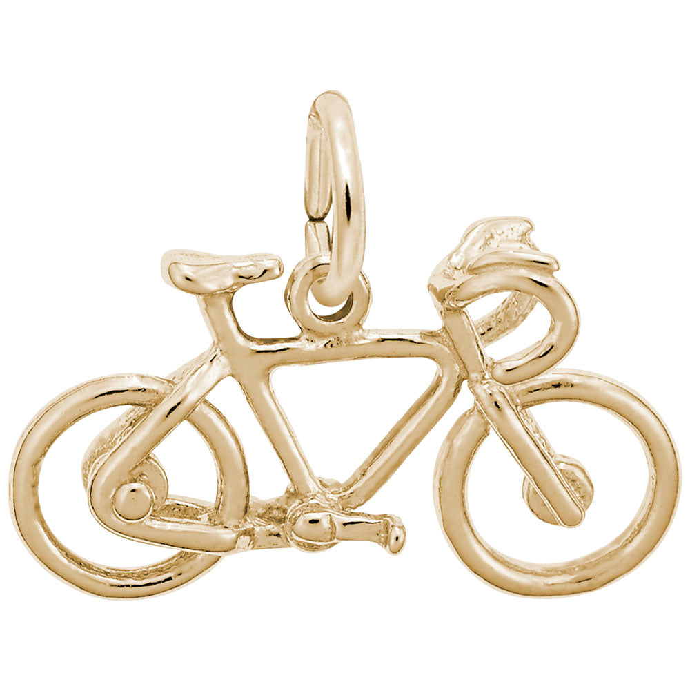 10kt Yellow Gold Bicycle Charm #3921