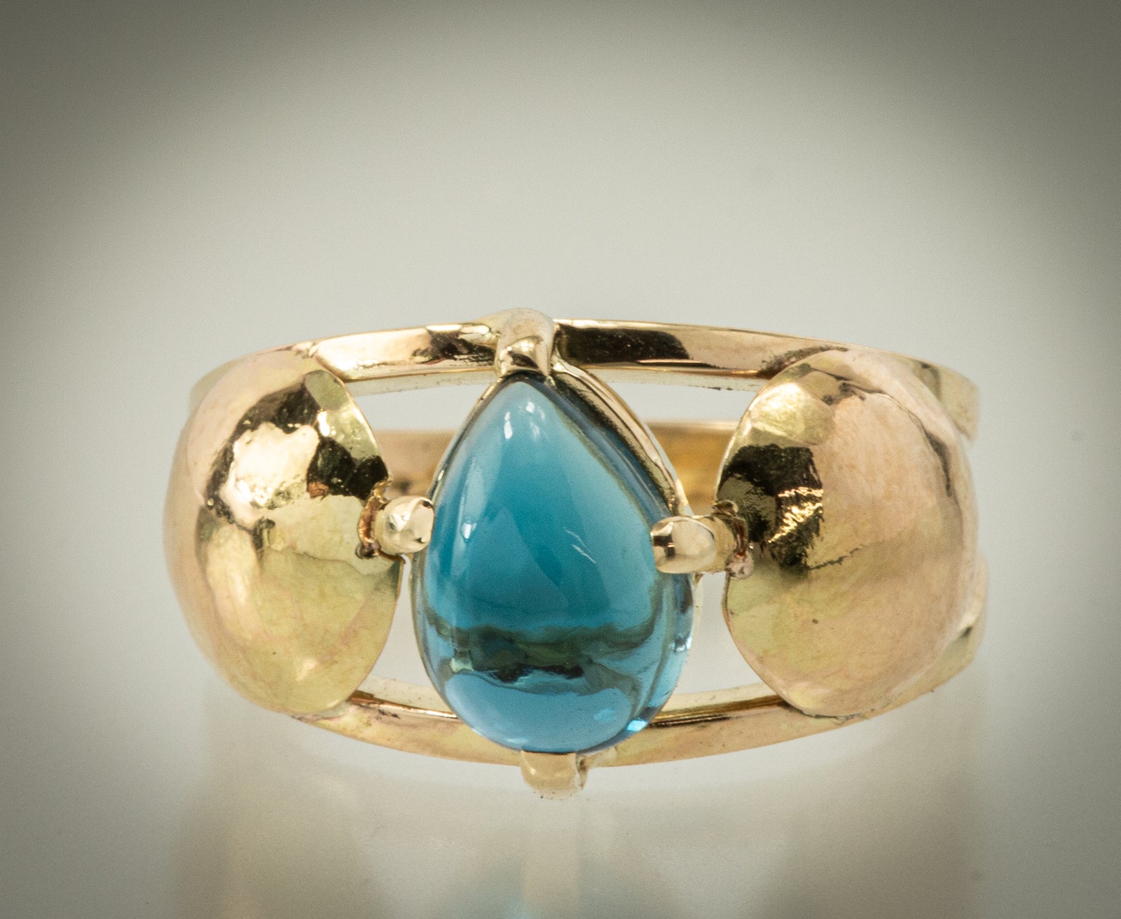 London Blue Topaz 14kt Ring