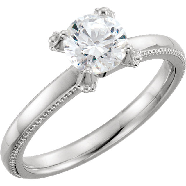 Solitaire Engagement Ring 122427