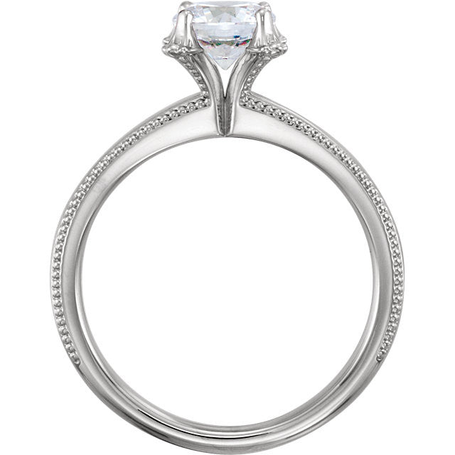 Solitaire Engagement Ring 122427