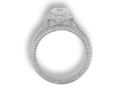 Engagement Ring Mounting 129K