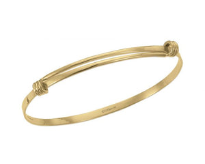 Ed Levin 14kt Gold Petite Signature Bracelet