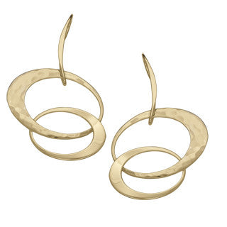 Gold Entwined Elegance Earrings