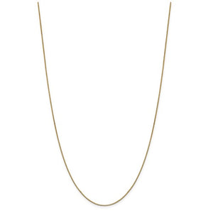 Leslies 14kt Yellow Gold .9mm Box Chain