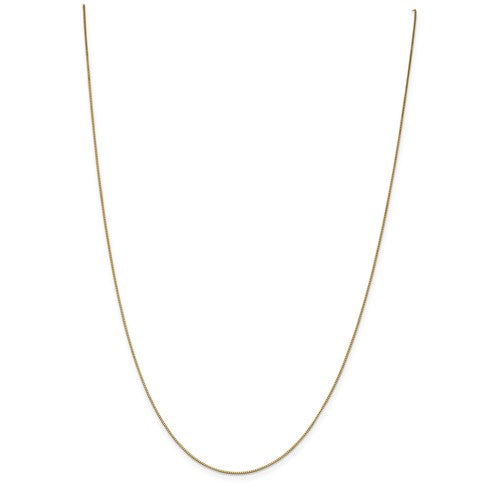 Leslies 14kt Yellow Gold .7mm Box Chain