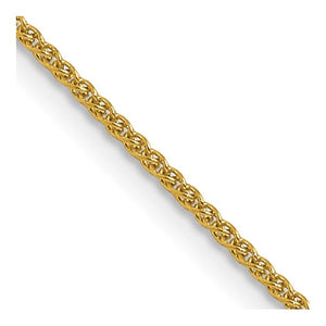 Leslies 14kt Yellow Gold .8mm Baby Wheat Chain