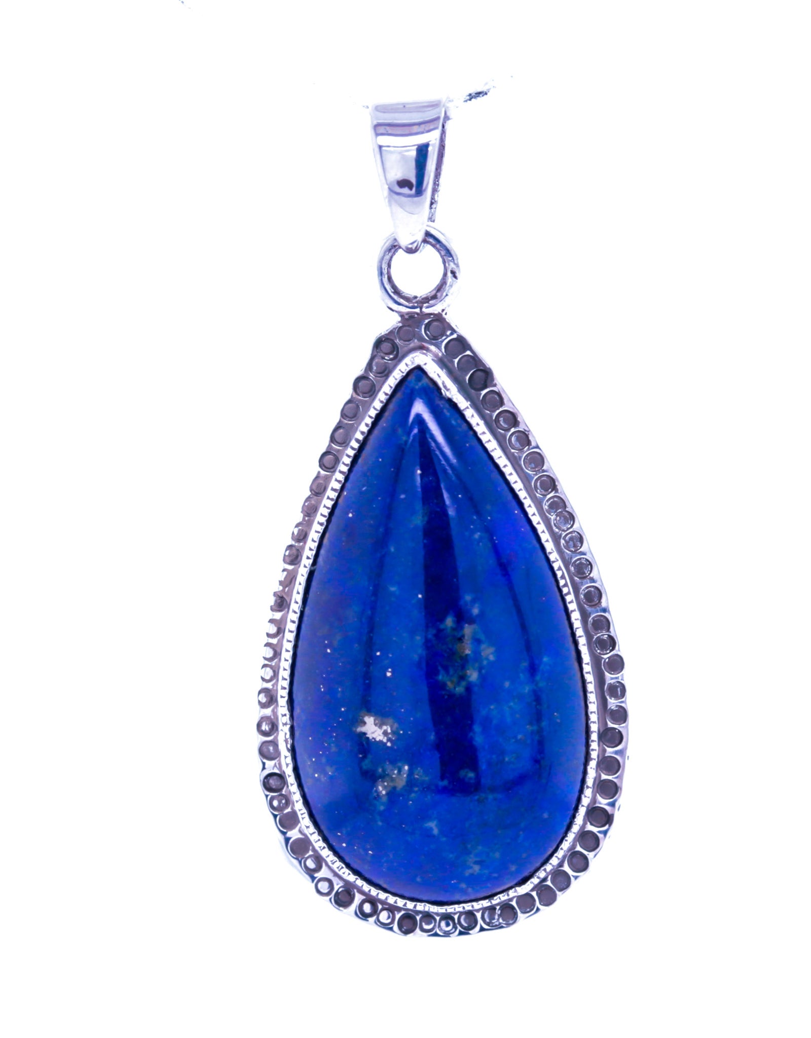 Lapis Sterling Pendant