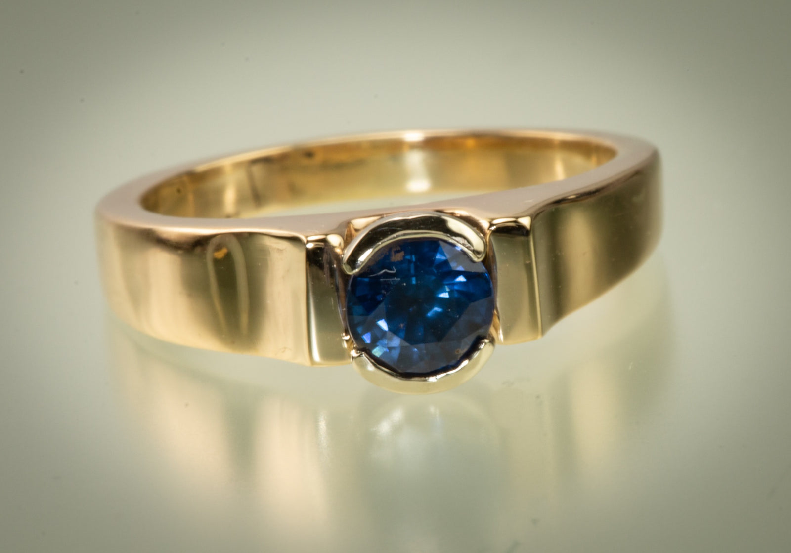 Sapphire 14 Karat Ring