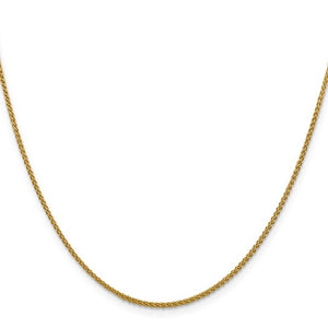 Leslies 14kt Yellow Gold 1.5mm Wheat Chain