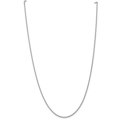 Leslies 14kt White Gold 1.8 Mm Round Cable Chain