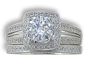Engagement Ring Mounting 9801