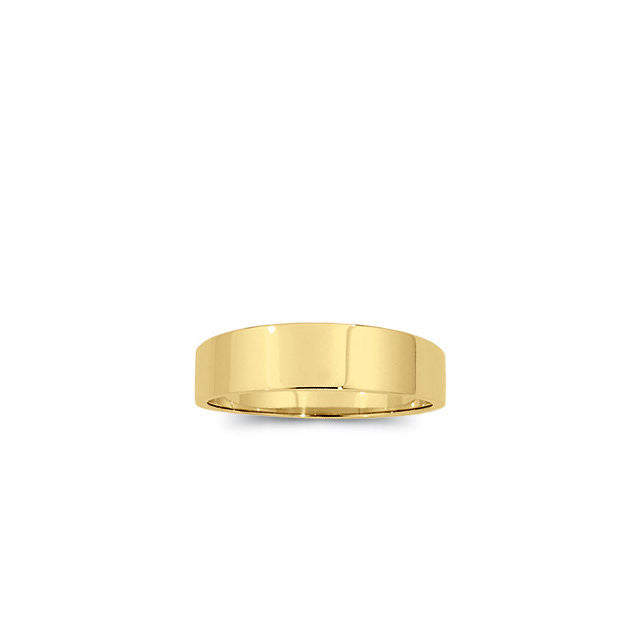 Flat Tapered Wedding Bands (FT)