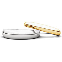 Half Round Tapered Wedding Band (HRT)