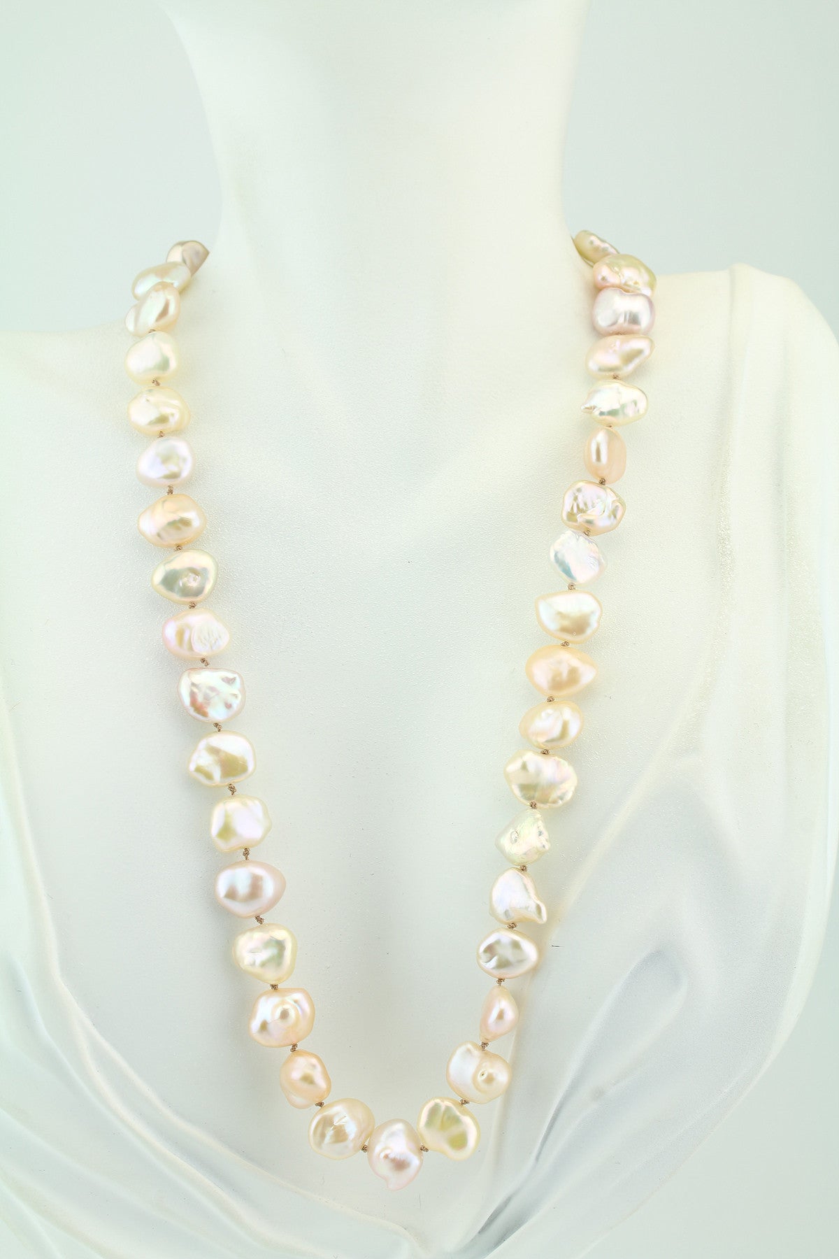 18" Keshi Freshwater Pearl Necklace