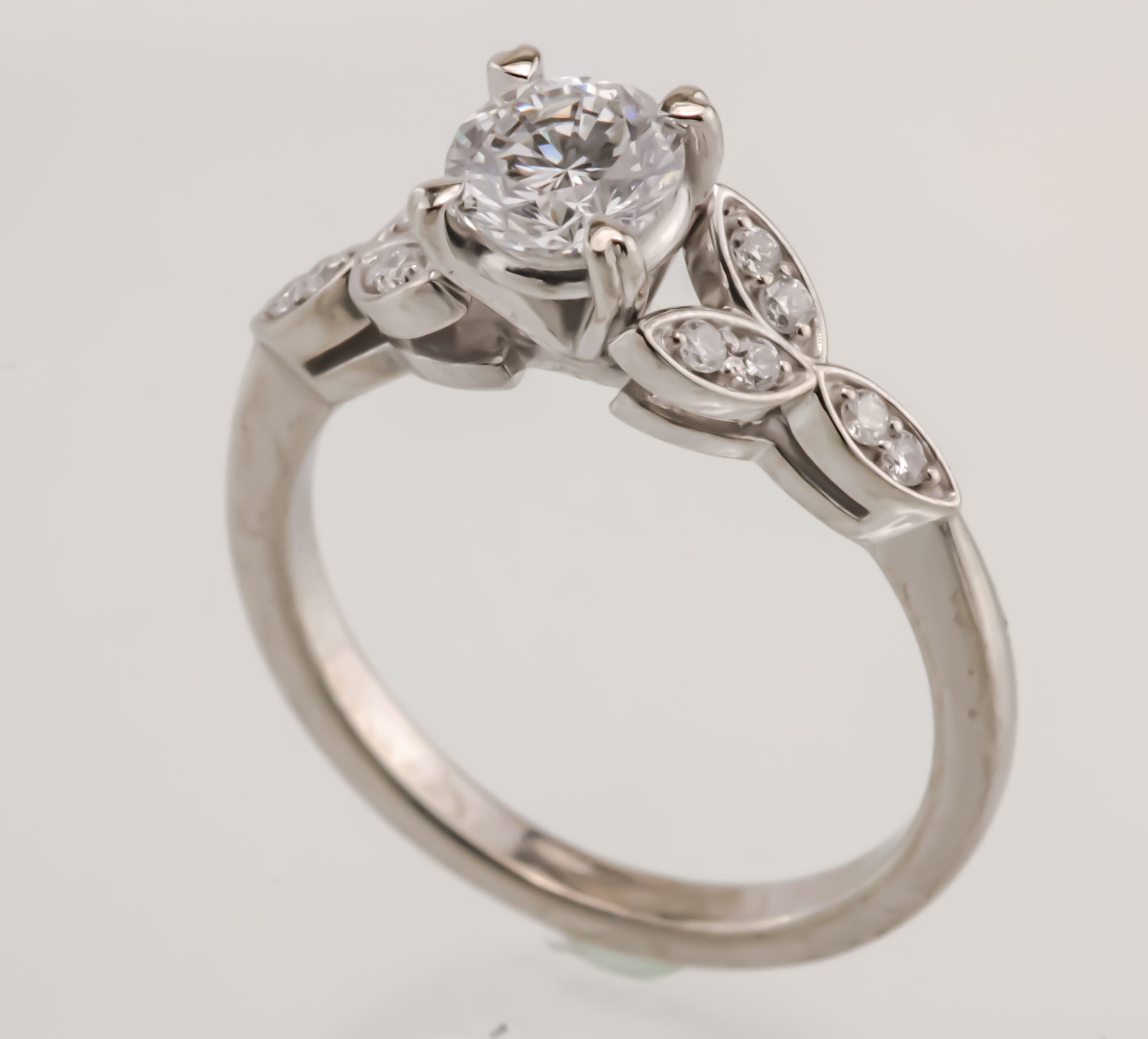 .71 ct Diamond White Gold Engagement Ring