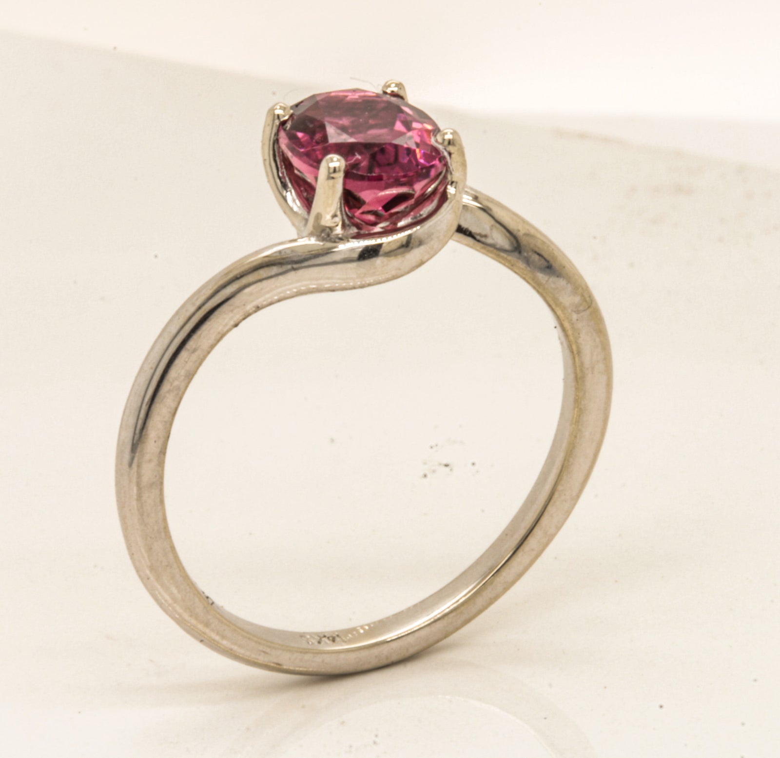Tourmaline White Gold Ring