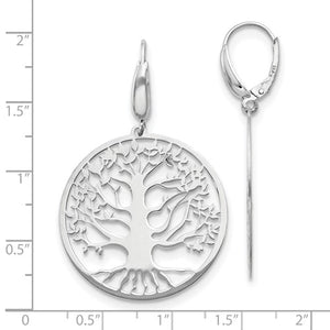 Leslie's Sterling Silver Tree of Life Earrings