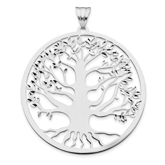 Leslie's Sterling Silver Tree of Life Pendant